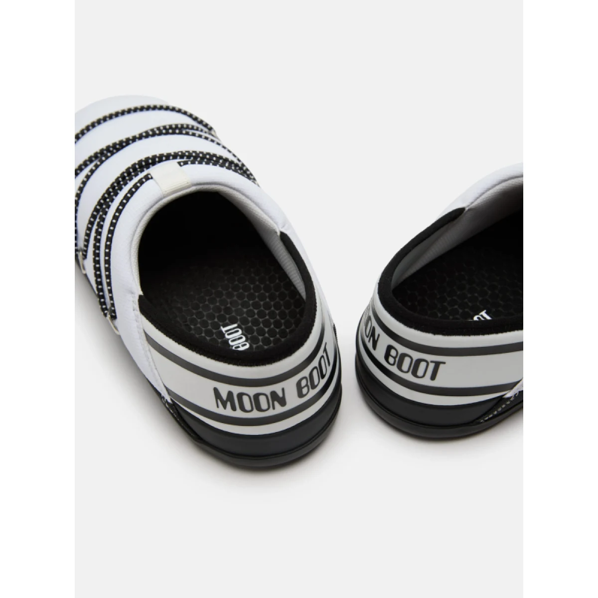 Nízke zimné topánky MOON BOOT MB ICON SLIPPER-A001 WHITE · záber 4