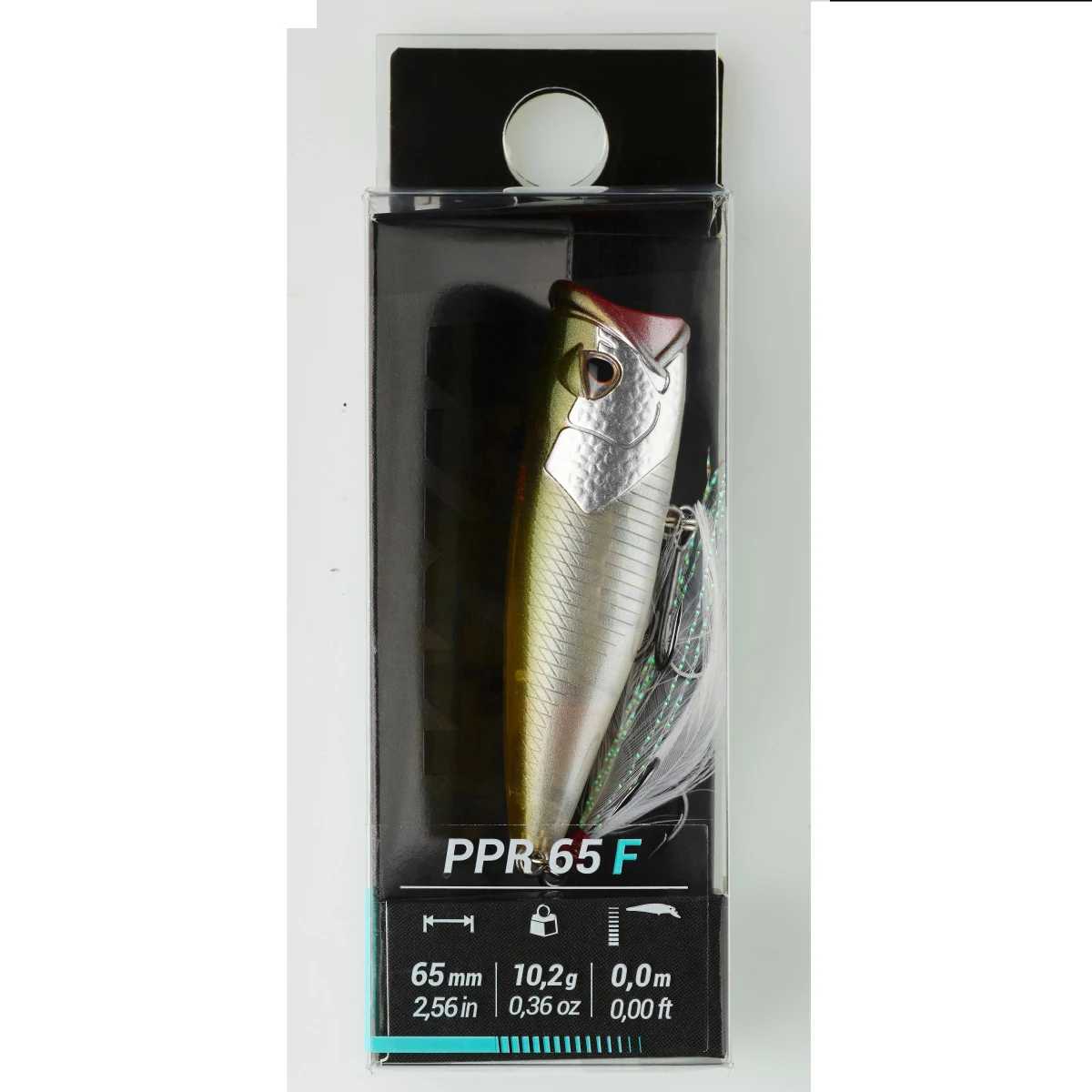 CAPERLAN Wobler Popper WXM PPR 65 F Hnedý chrbát bez · záber 2