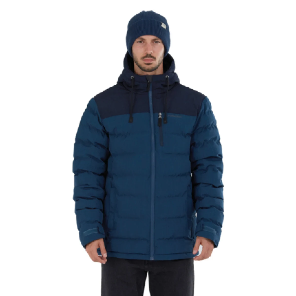 Pánská bunda FUNDANGO Passat Padded Jacket-460- turkis · záber 1