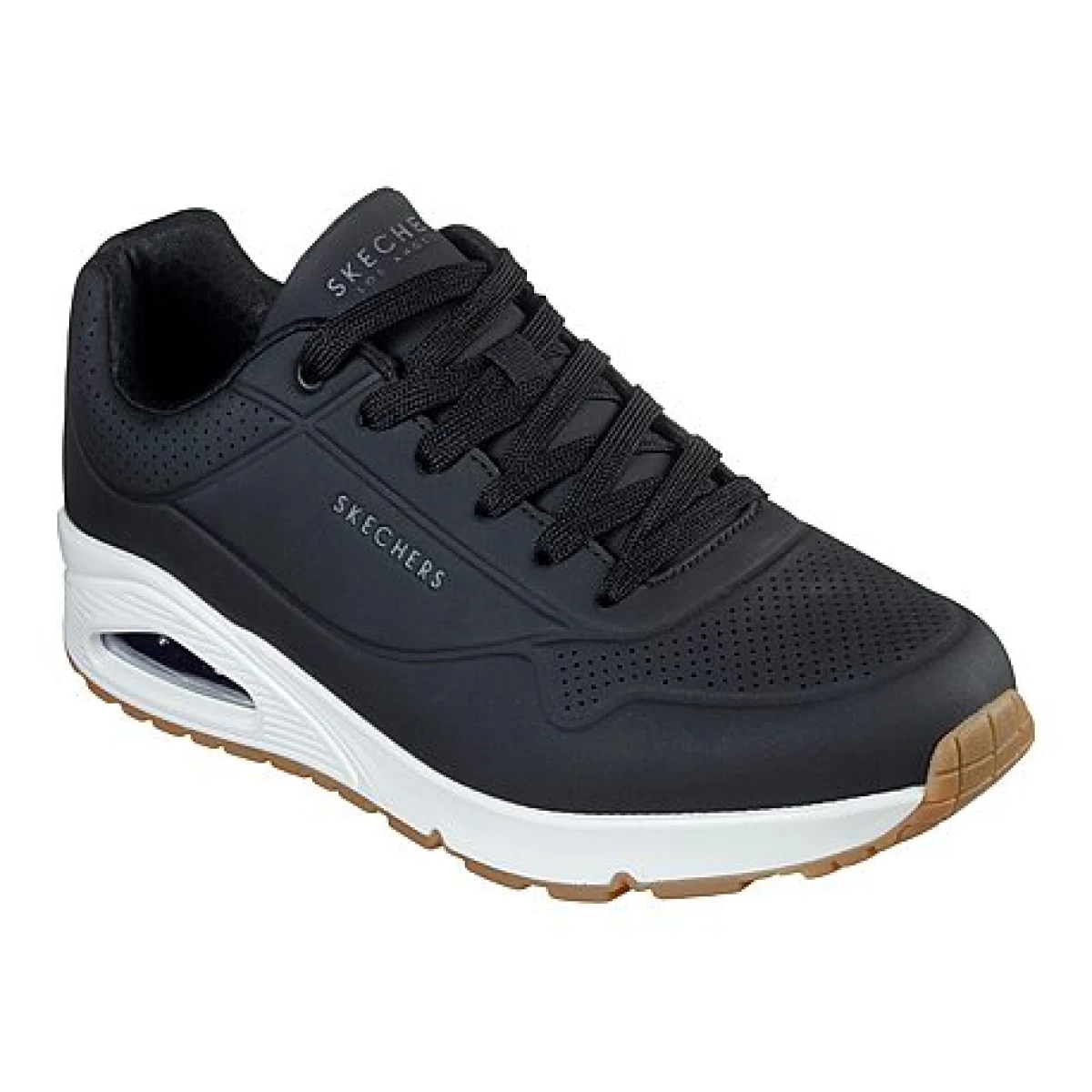 Pánská rekreační obuv SKECHERS Uno Stand On Air M black white · záber 1