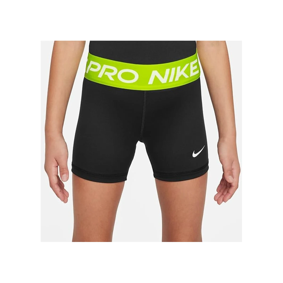 Dívčí tréninkové kraťasy NIKE PRO 3 in short Black · záber 2