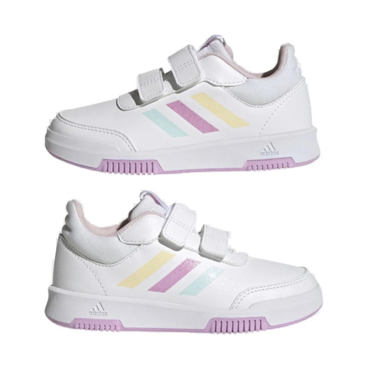 Dívčí rekreační obuv ADIDAS Tensaur Sport 2.0 CF K cloud white almost blue bliss lilac · záber 4