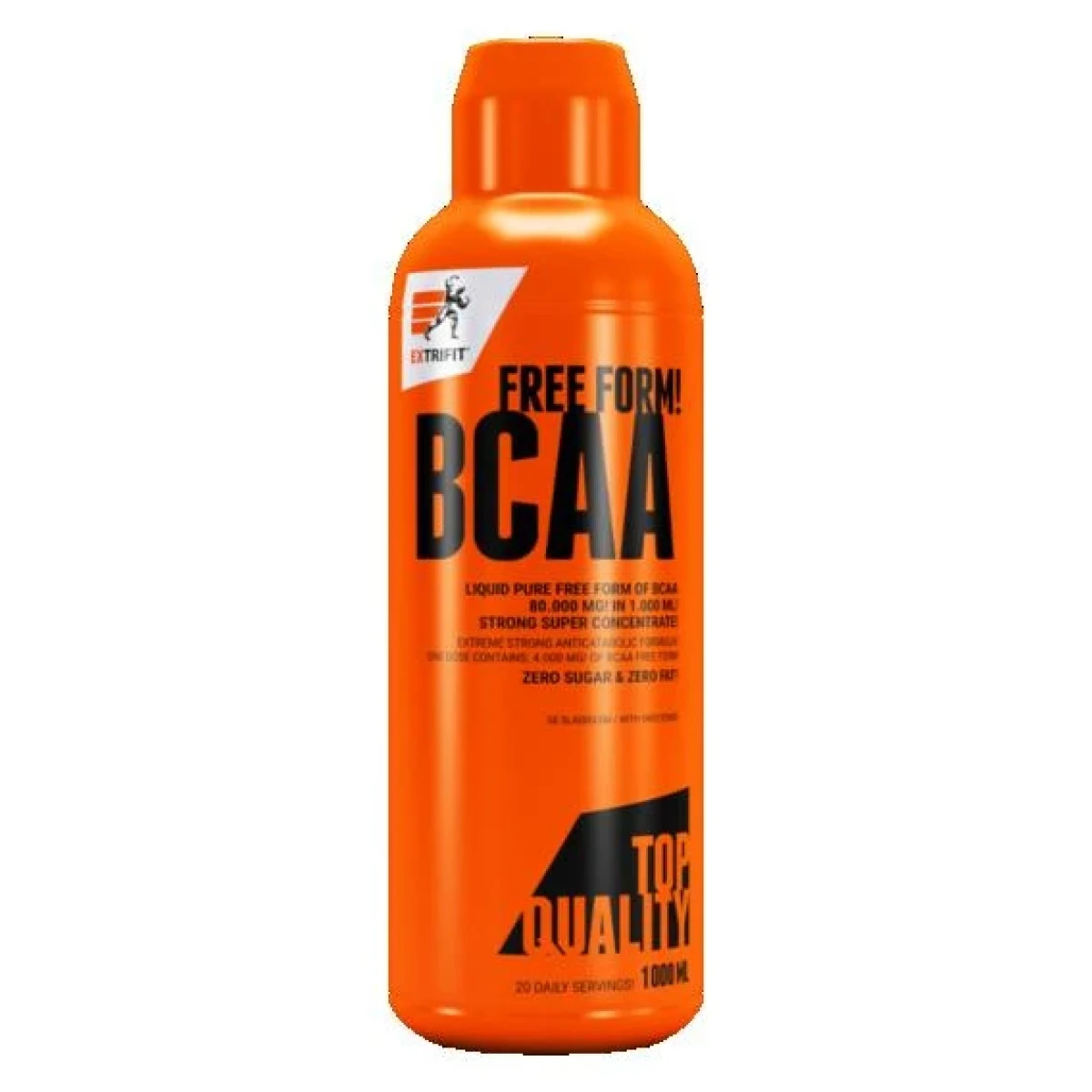 Extrifit BCAA Free Form Liquid 80.000mg 1000ml - Barva: Zelená | Příchuť: Zelené jablko · záber 1