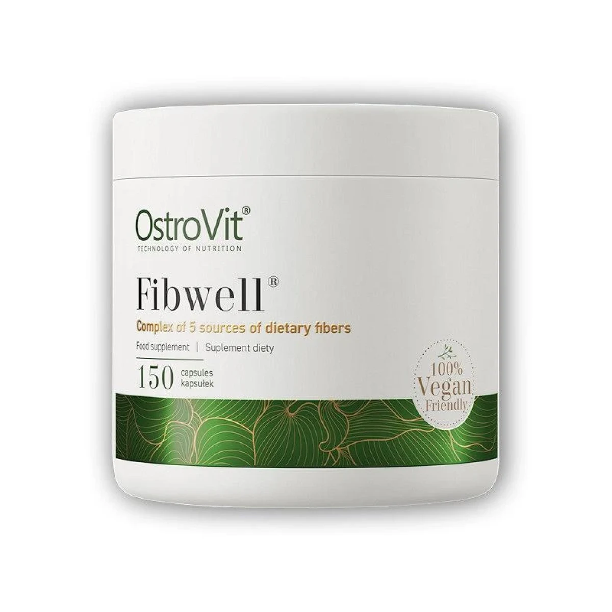 Ostrovit Fibwell VEGE 150 kapslí (VÝPRODEJ) · záber 1