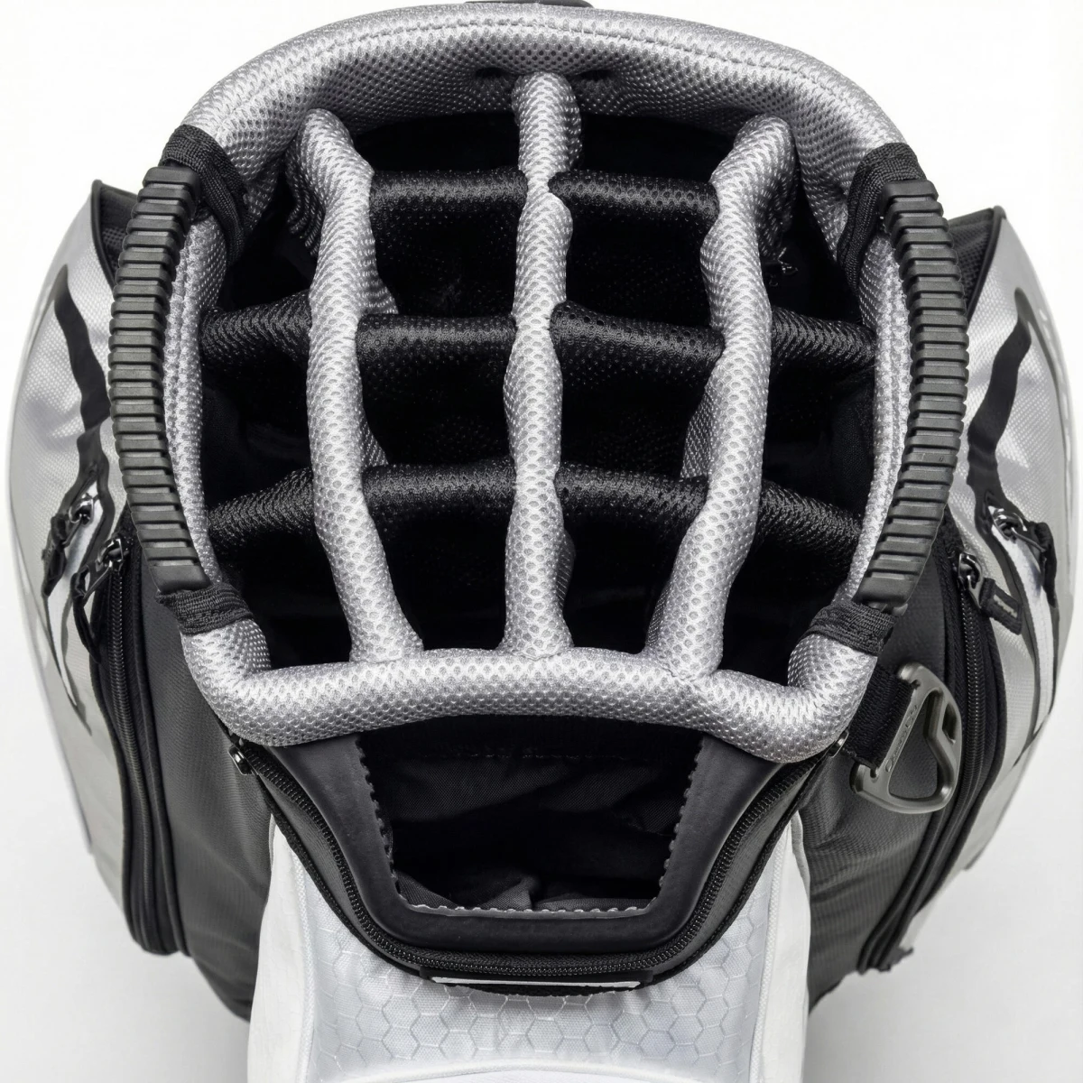 TAYLORMADE TAYLORMADE Select Plus golfový bag na vozík bielo-sivý bez · záber 2
