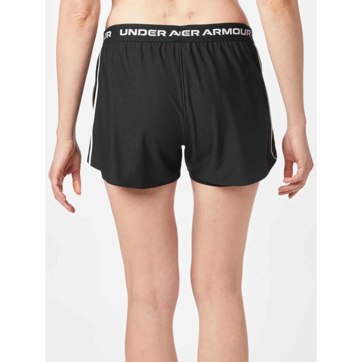 Dámské tréninkové kraťasy UNDER ARMOUR Tech Play Up 2in1 Shorts-BLK · záber 2