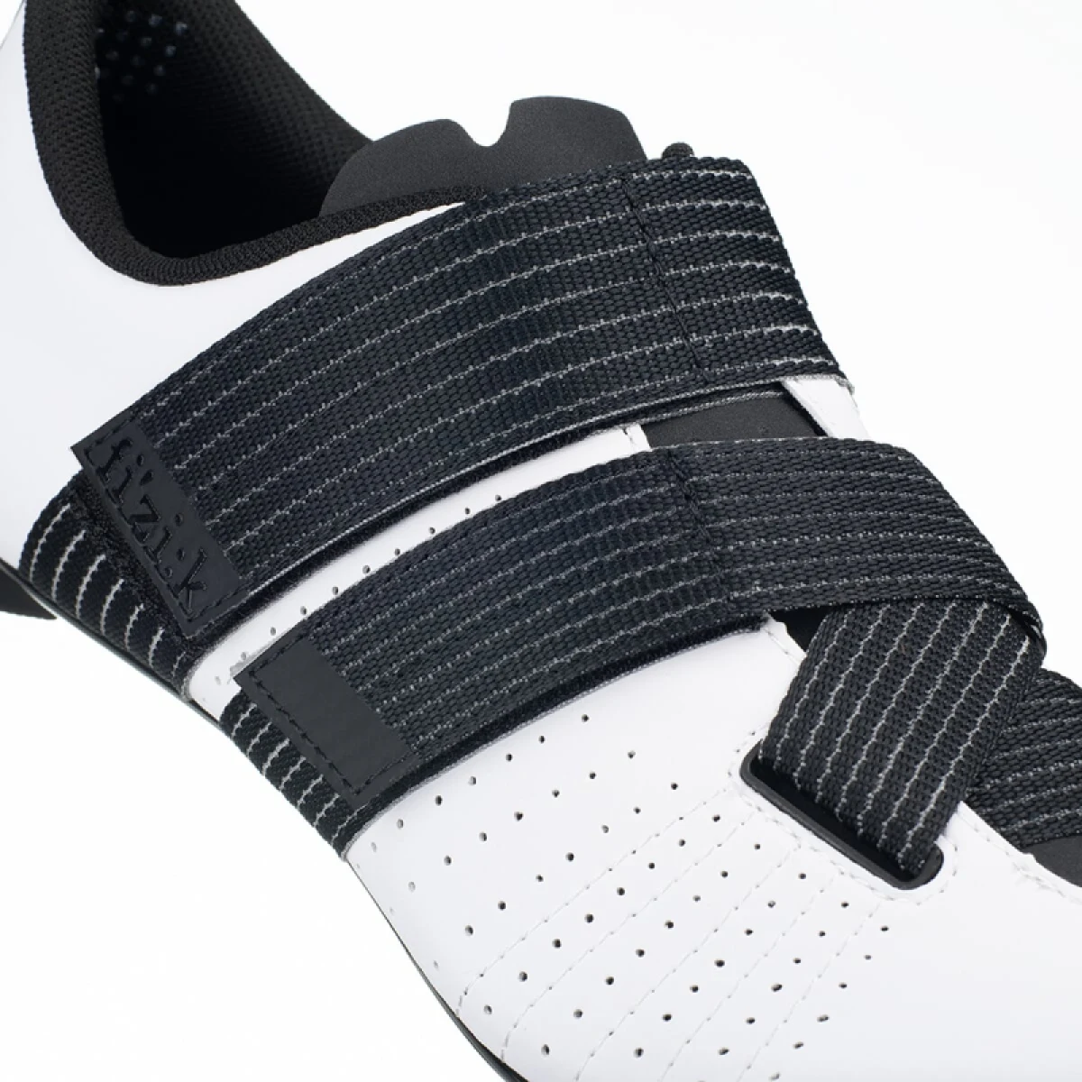 Cyklistické tretry FIZIK silniční tretry Tempo Powerstrap R5 bílá · záber 4