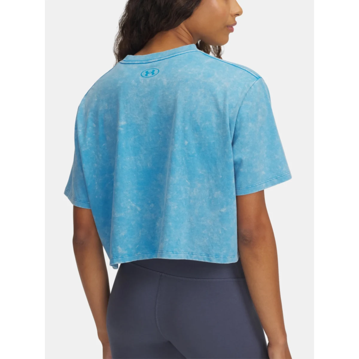 Dámské tričko s krátkým rukávem UNDER ARMOUR UA Rival Wash SS-BLU · záber 2