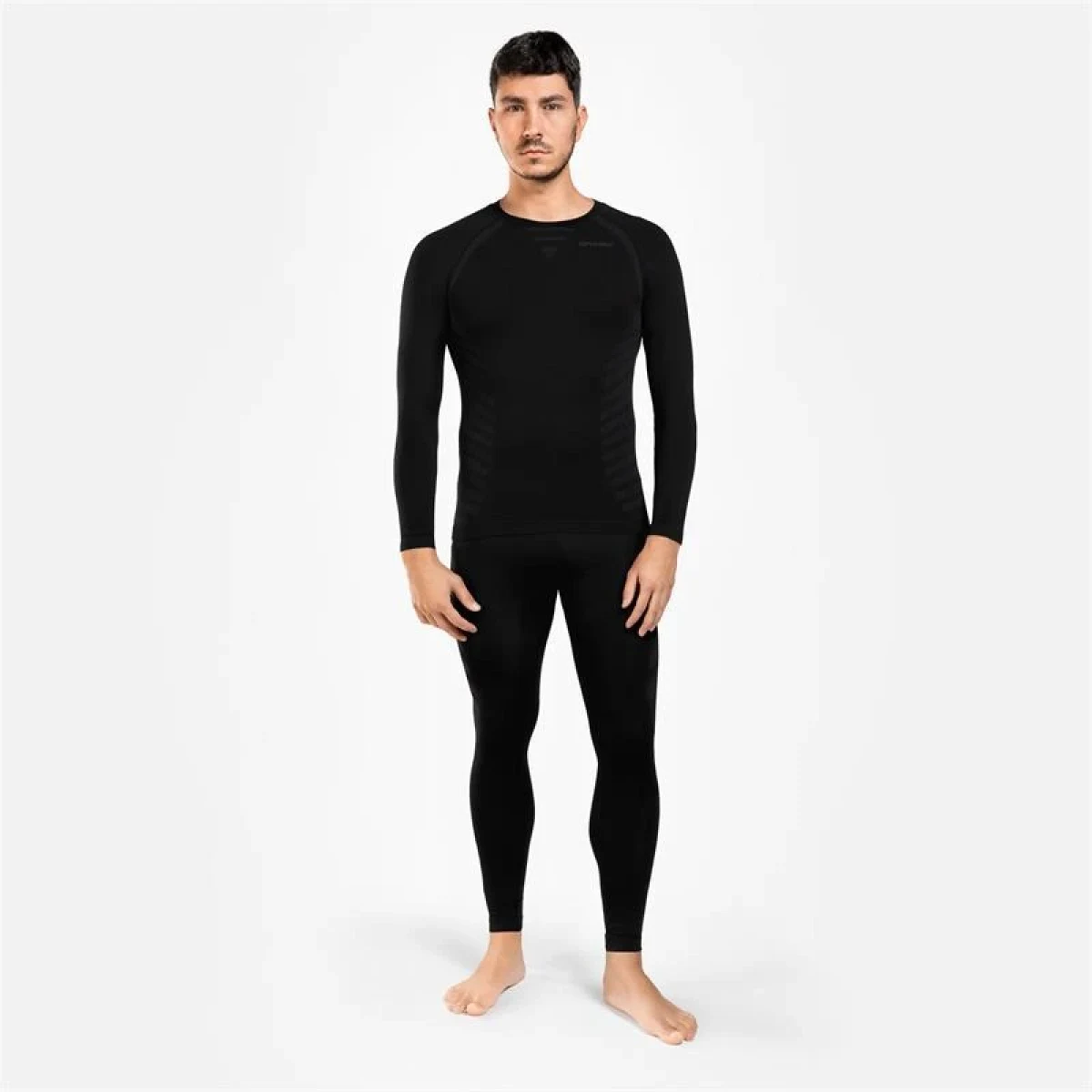Spokey WINDSTAR SET Pánské termoprádlo, černé - Velikost: XL | Barva: Čierna · záber 1