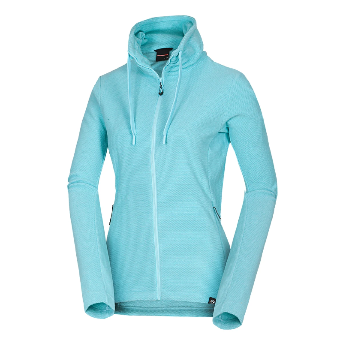Dámska zateplená turistická mikina so zipsom NORTHFINDER BRIANNE-396lightblue · záber 3
