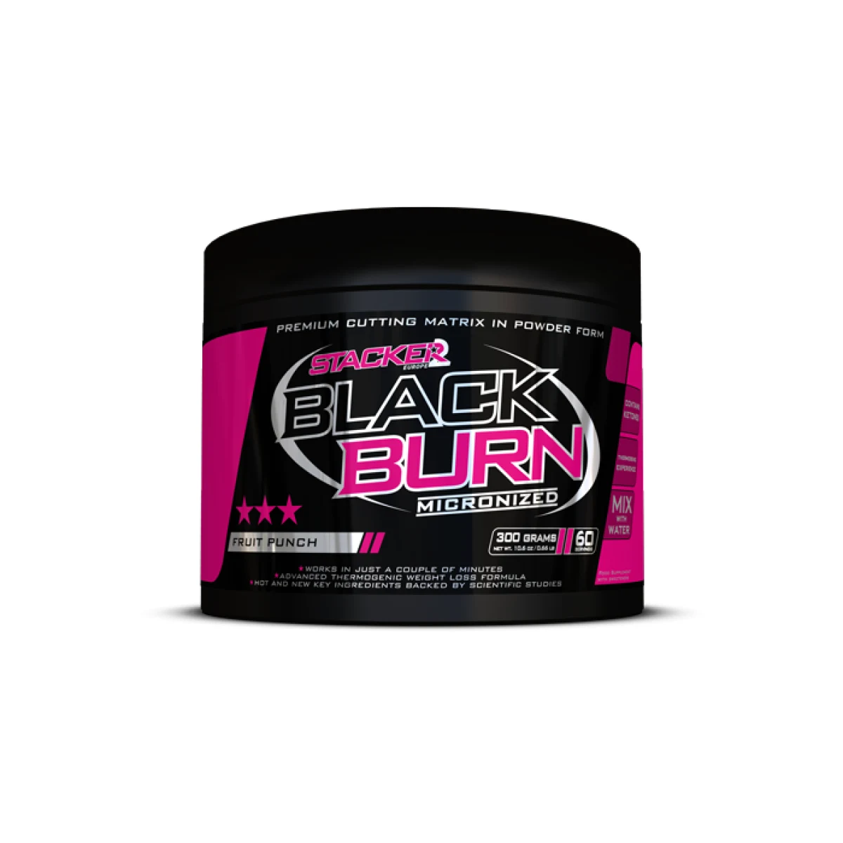 Black Burn - Stacker2 - Вкус: Портокал | Тегло: 0,3 g | Опаковка: 12 · záber 1