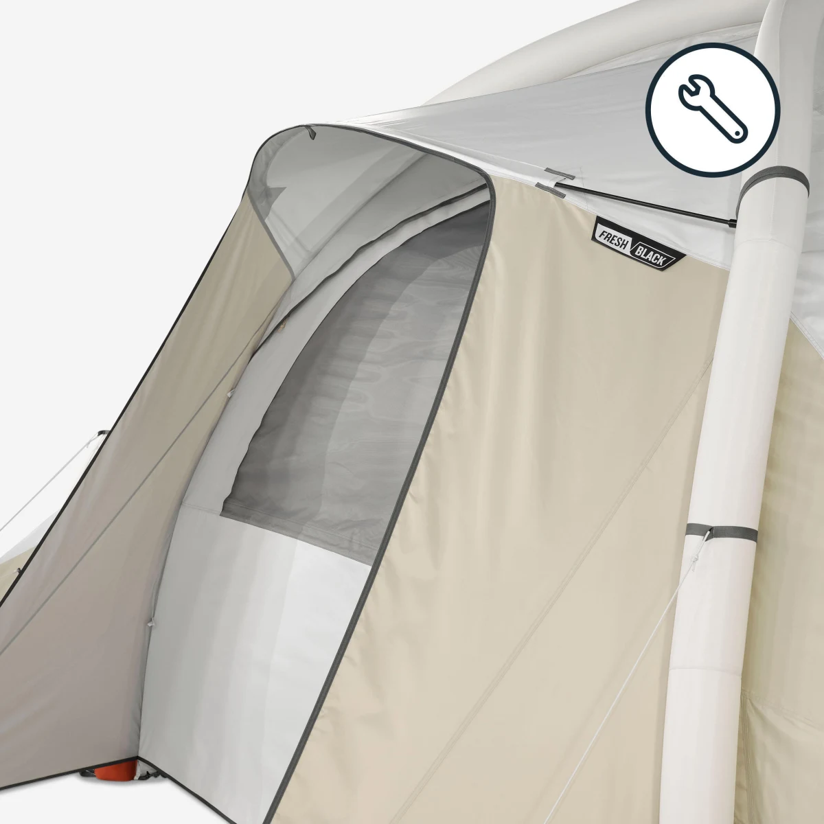 QUECHUA Súprava prútu vchodu – náhradný diel stanu Air Seconds 8.4 F&B bez · záber 1
