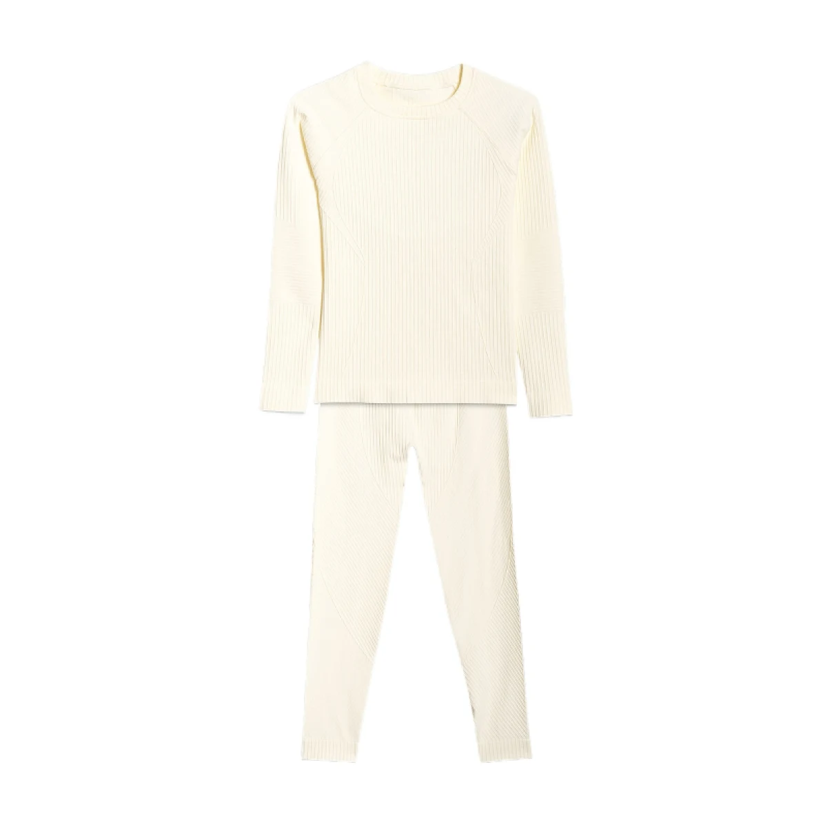 Dievčenské termoprádlo vrchný a spodný diel 4F JUNIOR SEAMLESS UNDERWEAR F251-4FJWAW25USEAF251-11S-OFF WHITE · záber 2