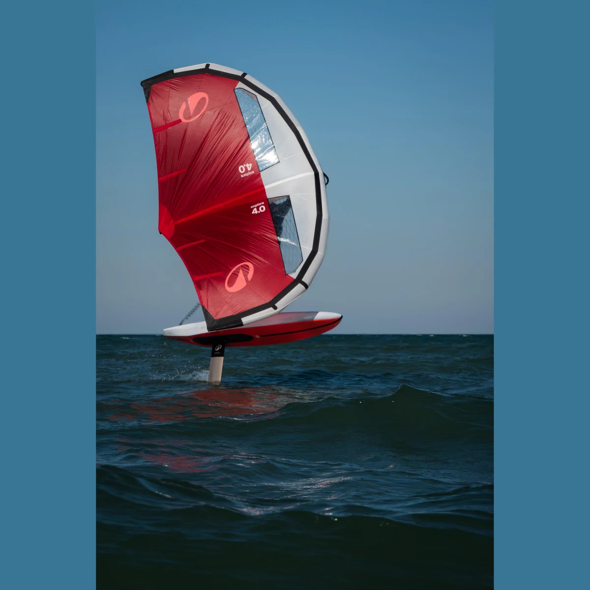 TRIBORD Doska na wingfoil Explore Midlength 100 l · záber 2