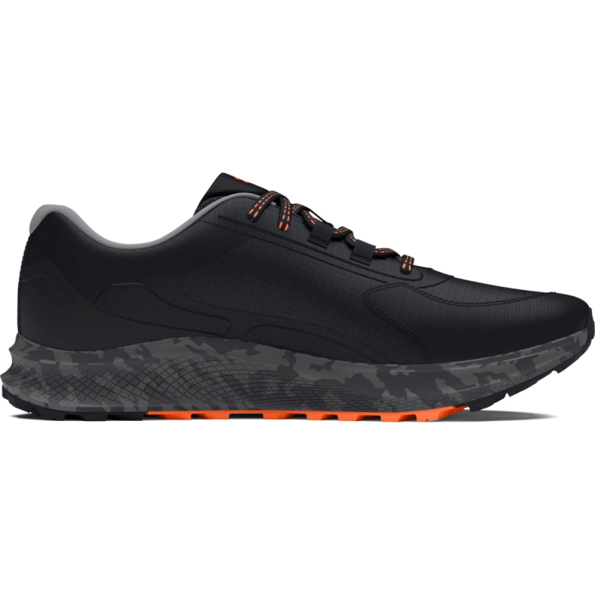 Pánská běžecká trailová obuv UNDER ARMOUR UA Bandit TR 3 black black orange blast · záber 3