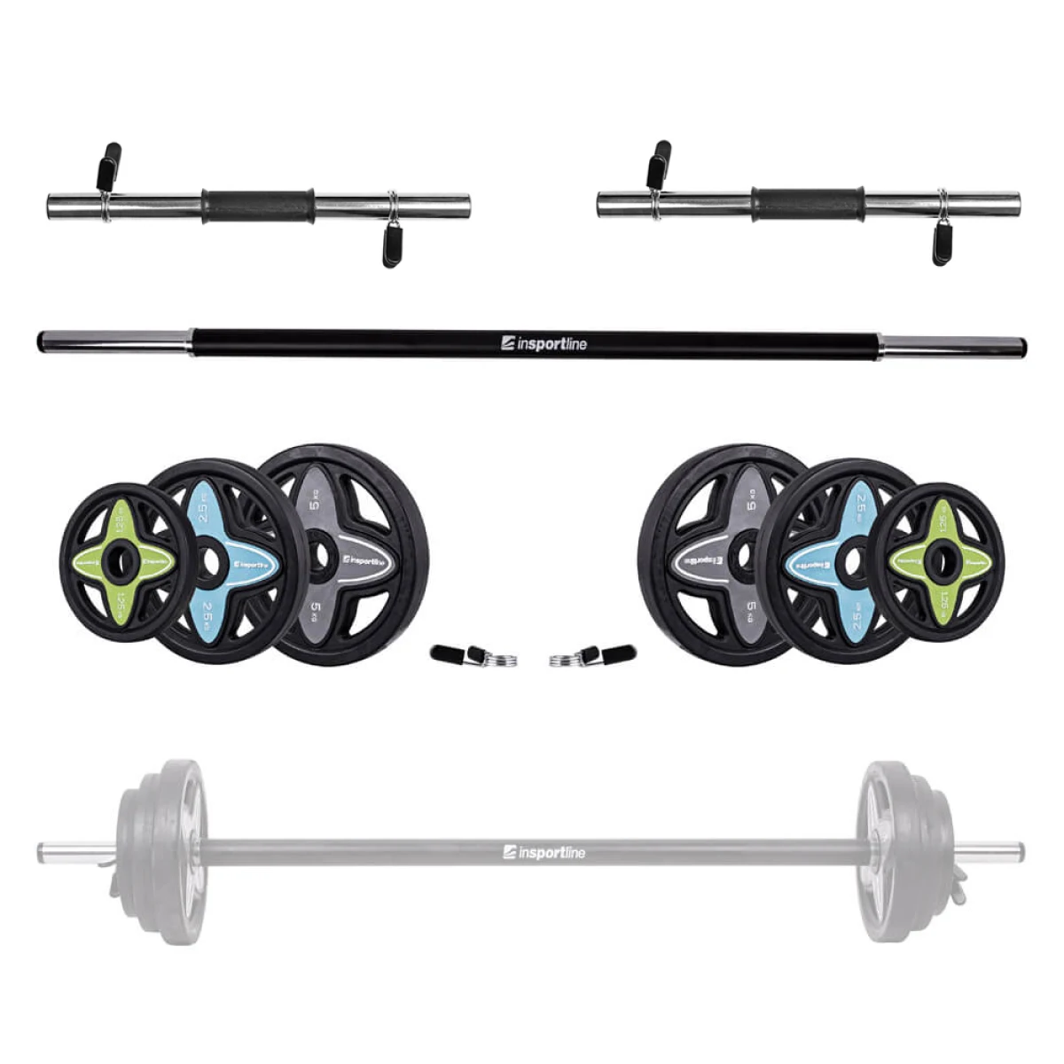 Činkový set inSPORTline Pumpstar Plus 2-20kg · záber 1