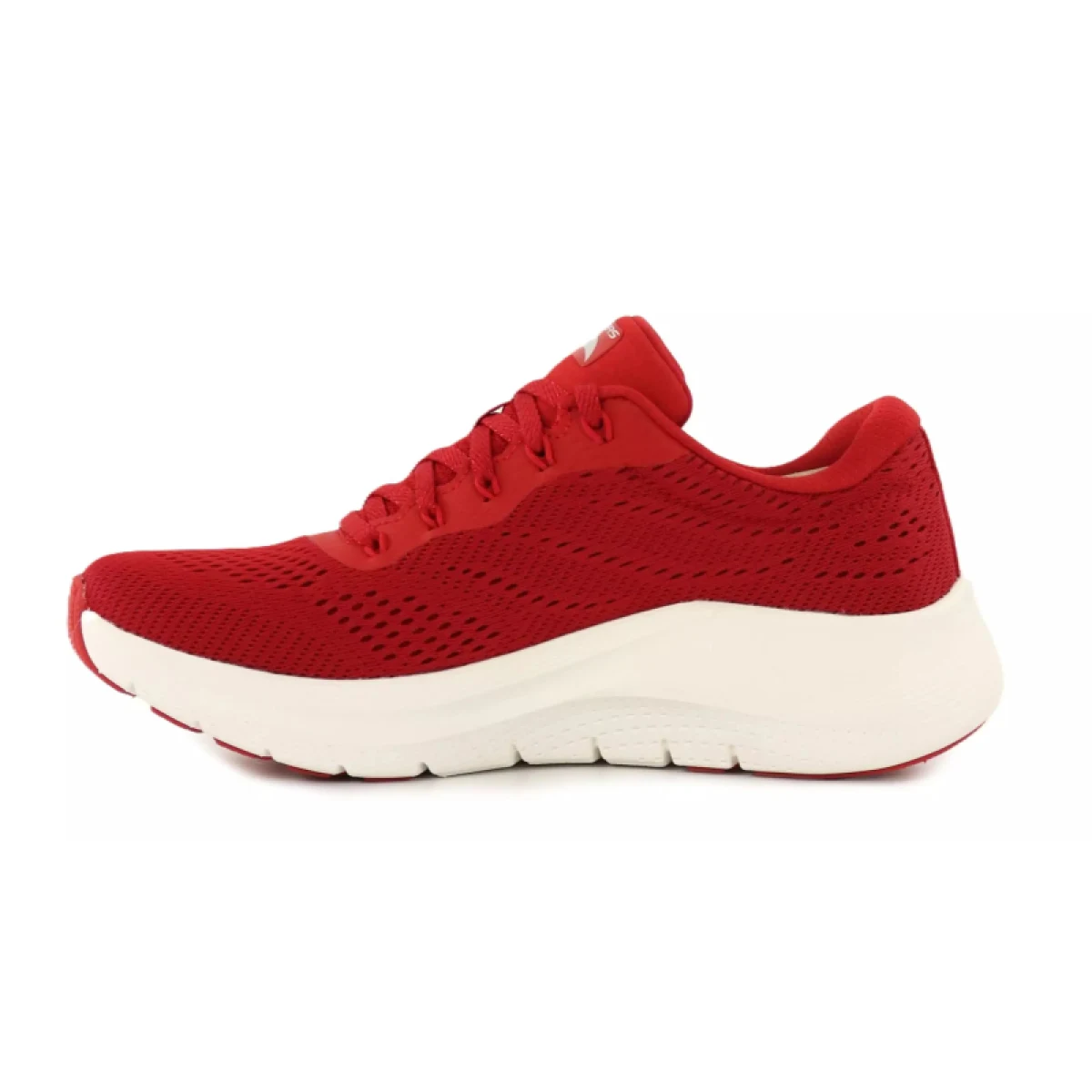 Dámska rekreačná obuv SKECHERS Arch Fit 2.0 Big League W red white · záber 3