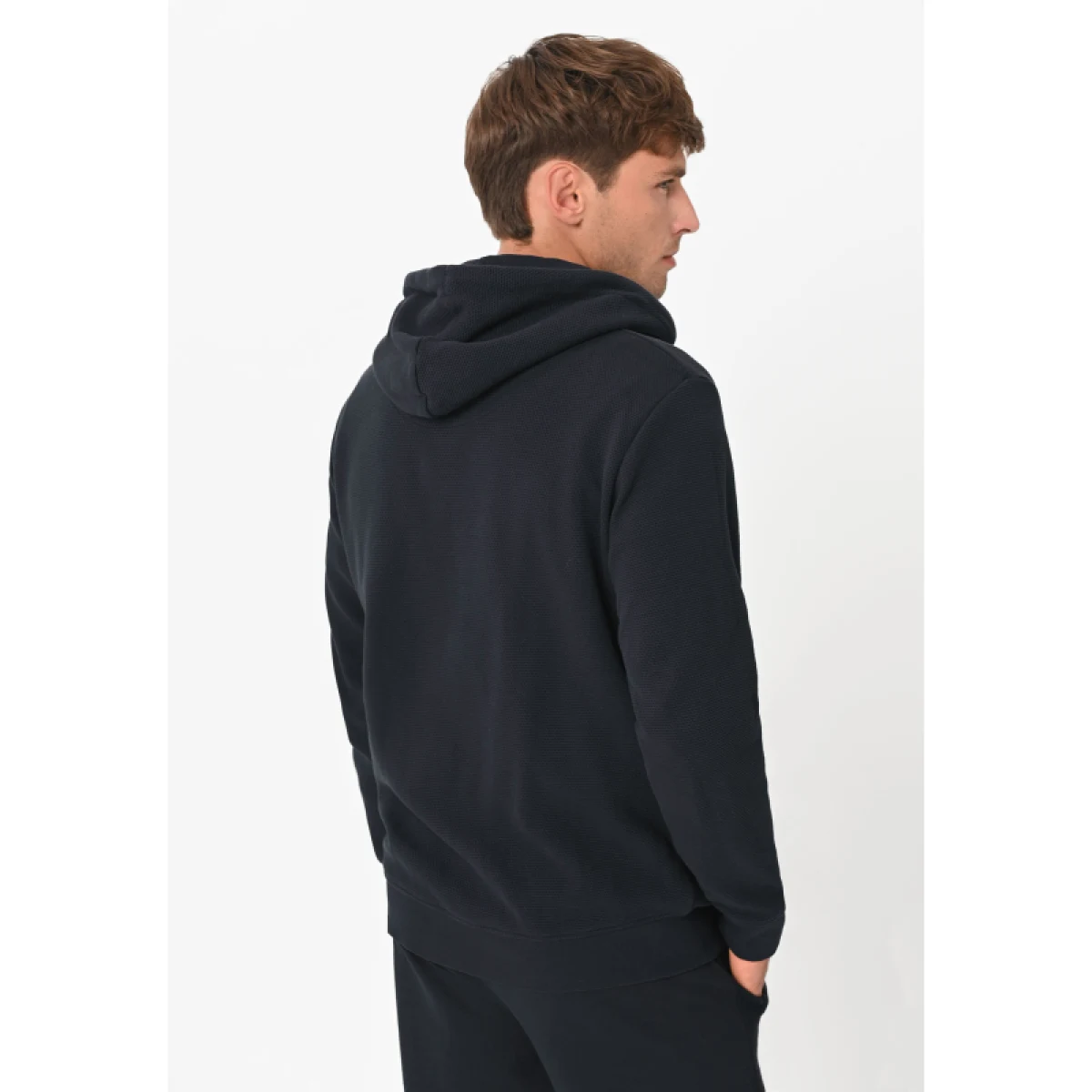 Pánska mikina so zipsom VOLCANO B-LERMO-600-NAVY · záber 3