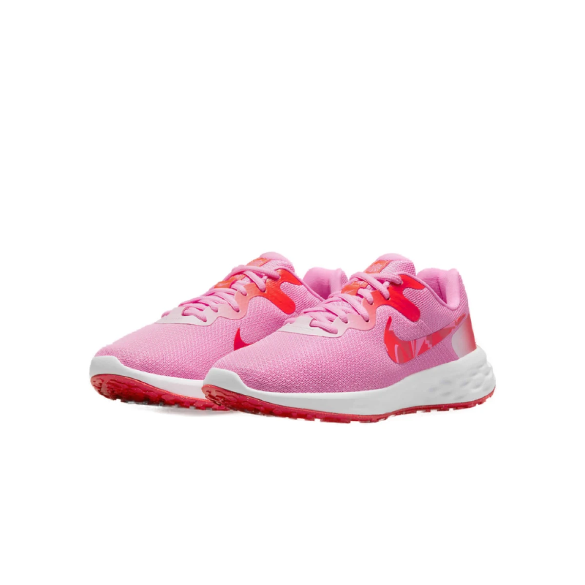 Dámská sportovní obuv (tréninková) NIKE Revolution 6 NN pink glow hyper pink punch bright crimson · záber 4