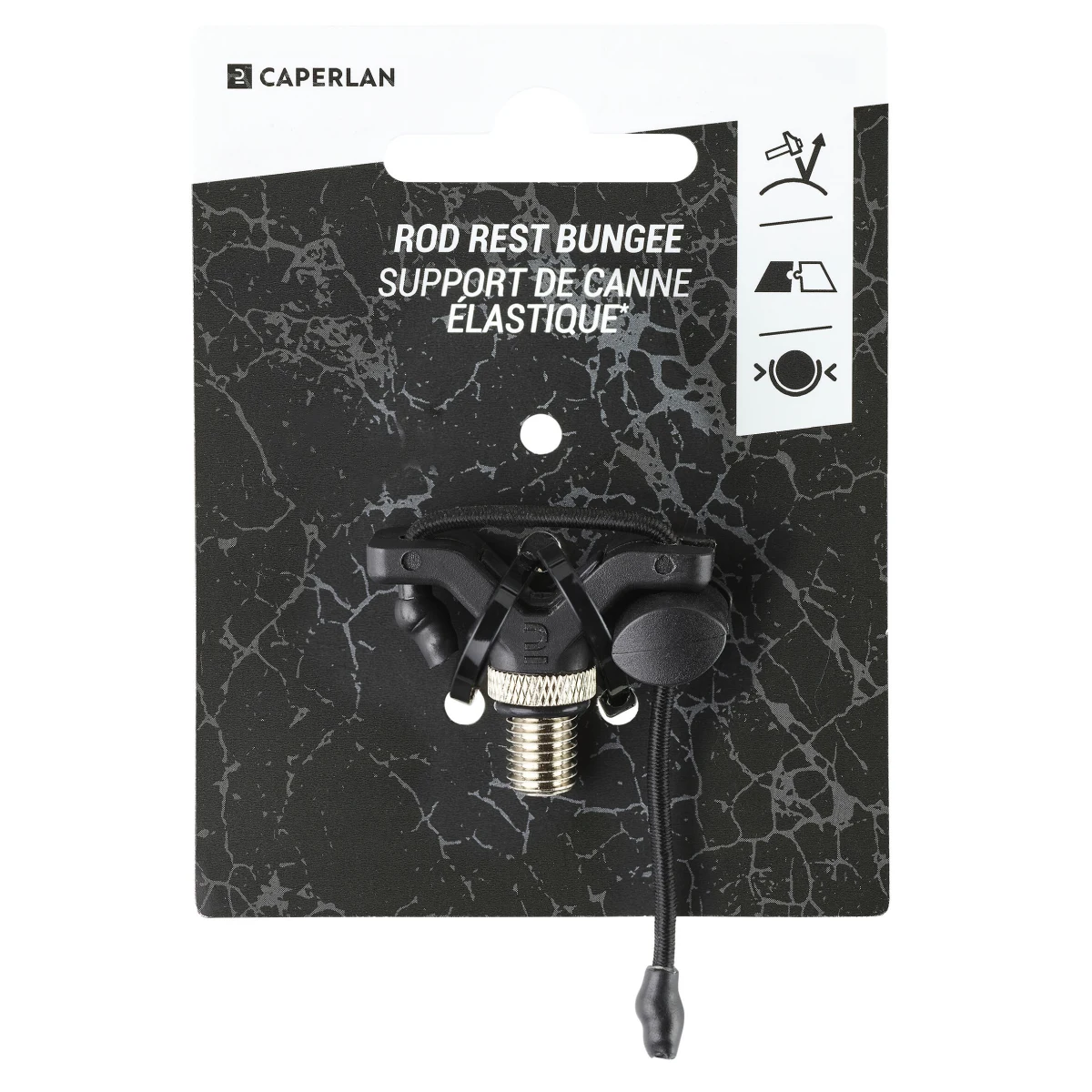 CAPERLAN Zadný držiak na prút Rod Rest Bungee bez · záber 2