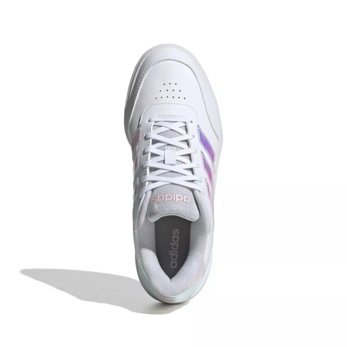 Dámska rekreačná obuv ADIDAS Courtblock Bold W cloud white cloud white clear pink · záber 4