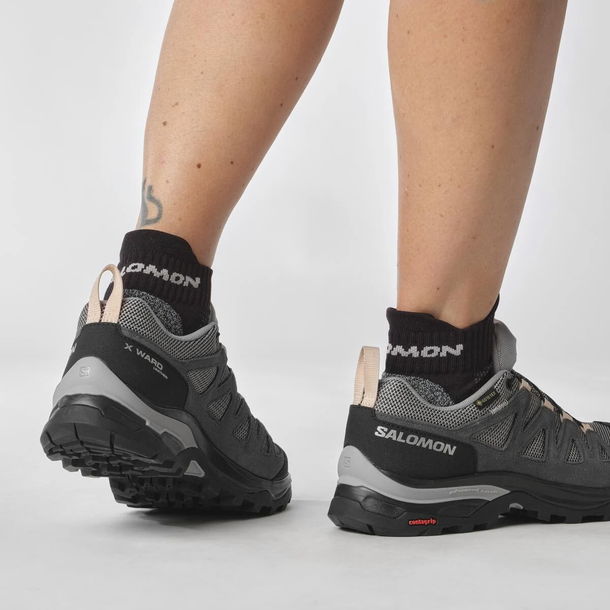 Salomon X Ward Leather GTX W - Velikost: 40 · záber 3