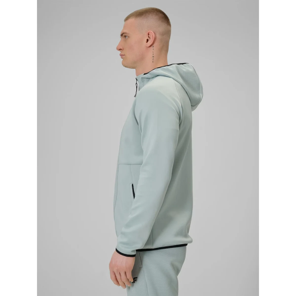 Pánska bežecká mikina 4F SWEATSHIRT FNK M627-47S-MINT · záber 3