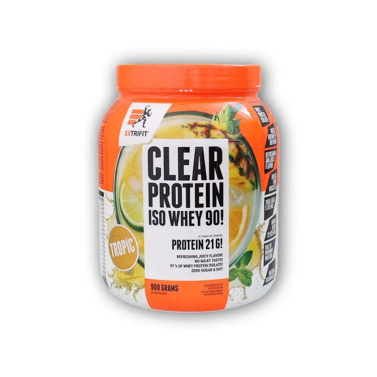 Extrifit Clear Protein Iso Whey 90! 900g · záber 1