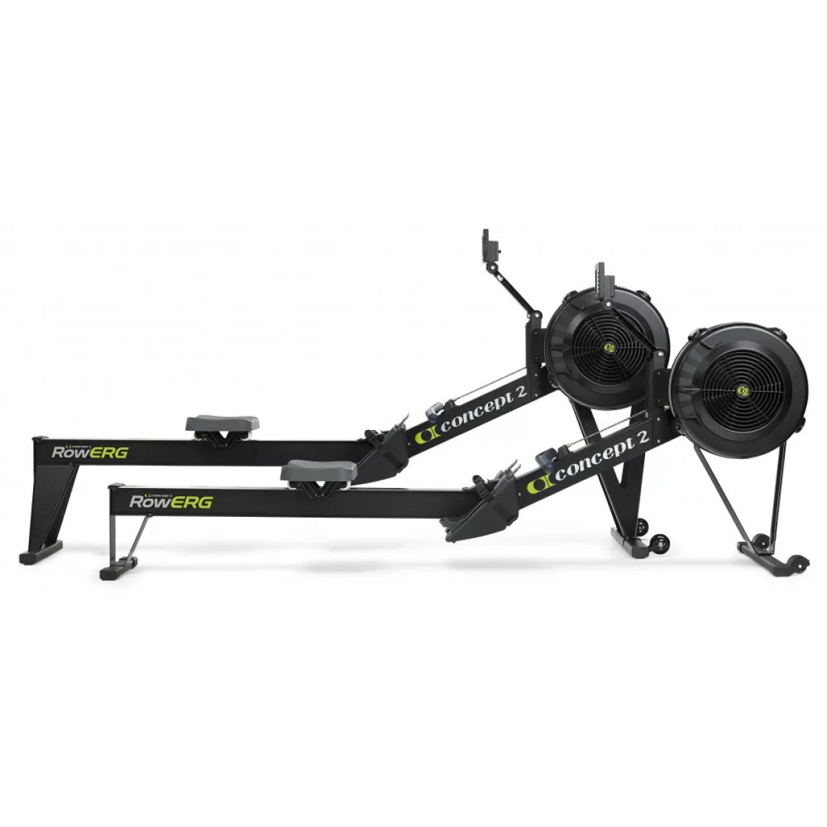 Concept2 RowErg (Fekete), 20”, Evezős ergométer, PM5 · záber 1