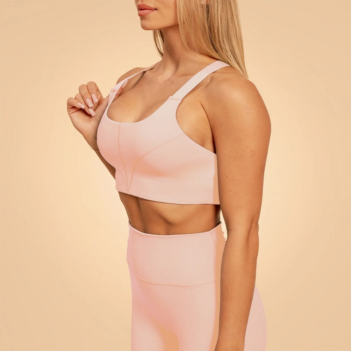 BeastPink Sportovní podprsenka Sense Pink · záber 4