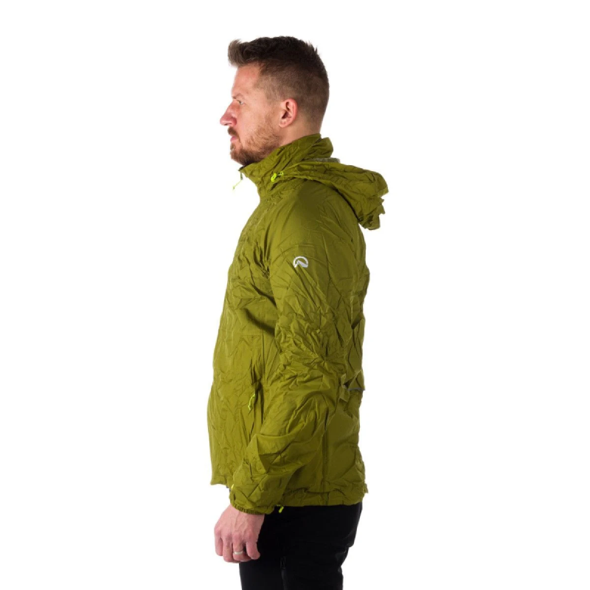 Pánská tréninková bunda s kapucí NORTHFINDER NORTHKIT-BU-32682SII-macawgreen · záber 4