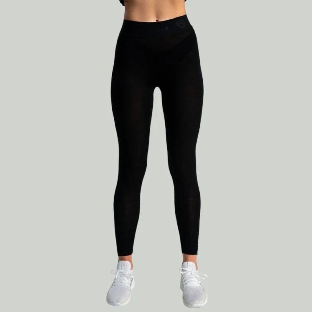STRIX Dámské legíny MERINO I Black - Velikost: XL | Barva: čierna · záber 1