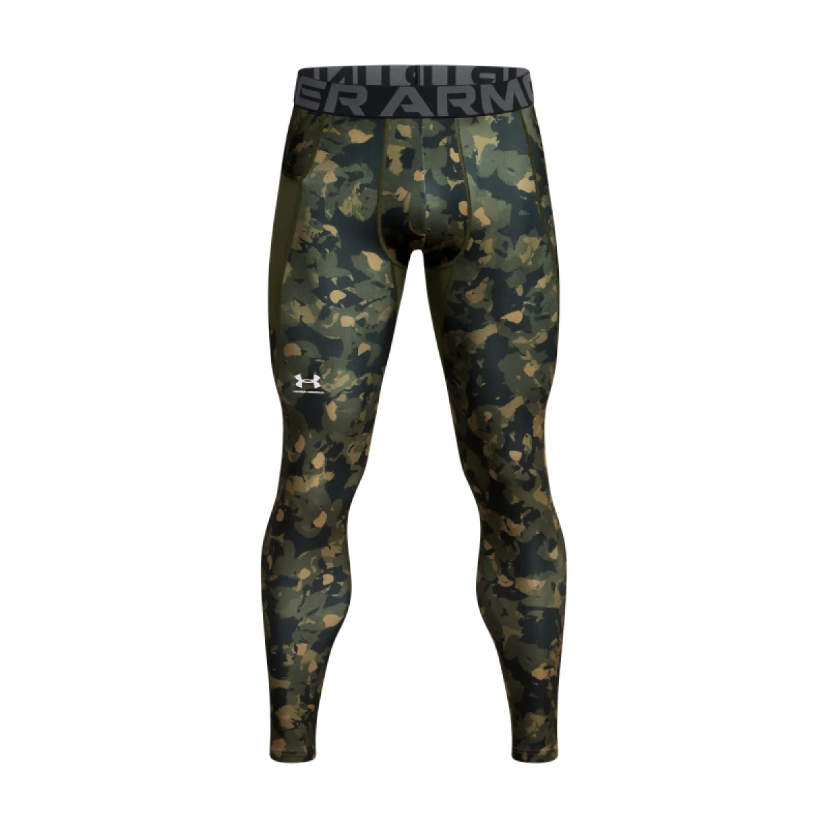 Pánské kompresní legíny UNDER ARMOUR UA HG Armour Prtd Lgs-GRN · záber 5