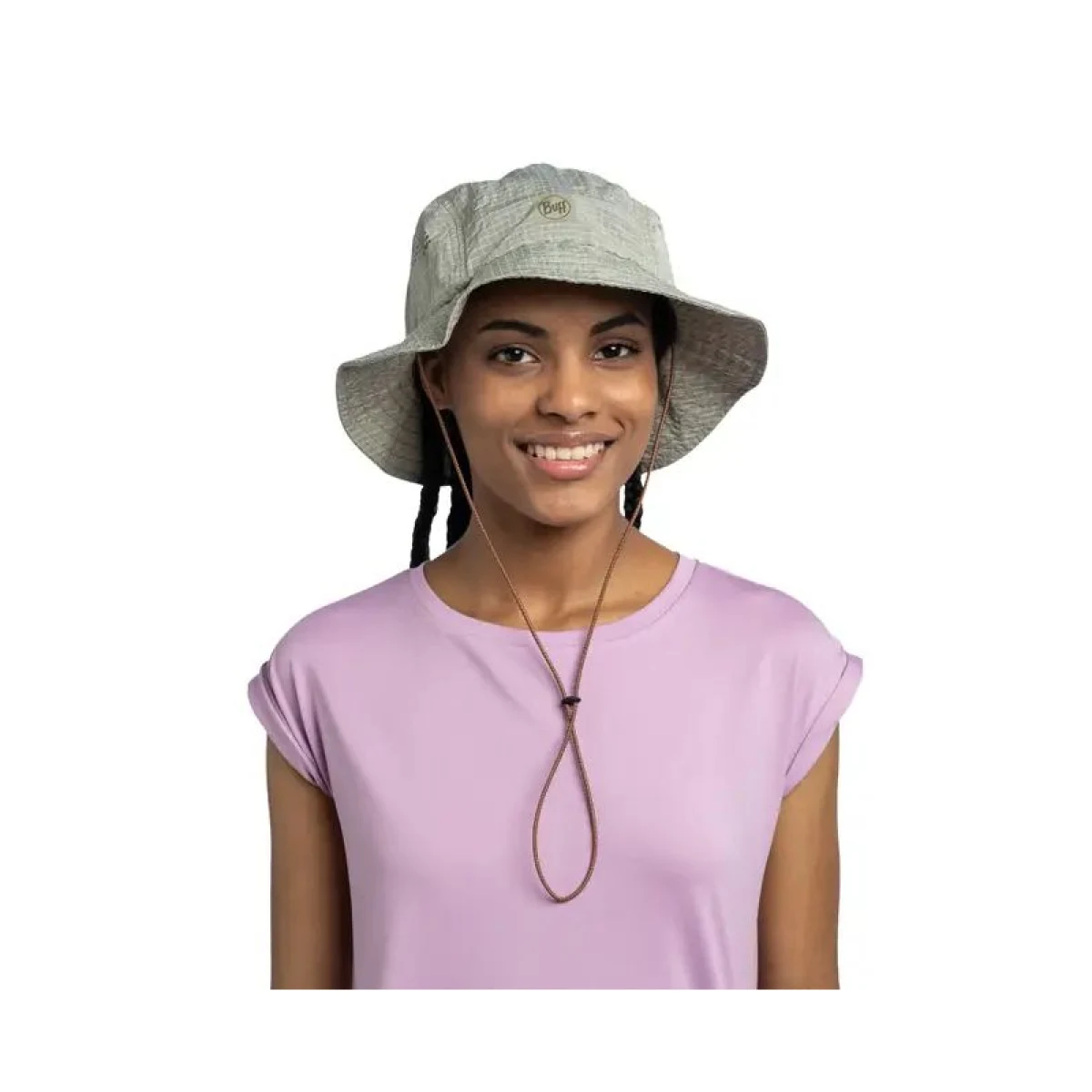 Klobúk BUFF GO BUCKET HAT SOLID PISTACHIO · záber 4
