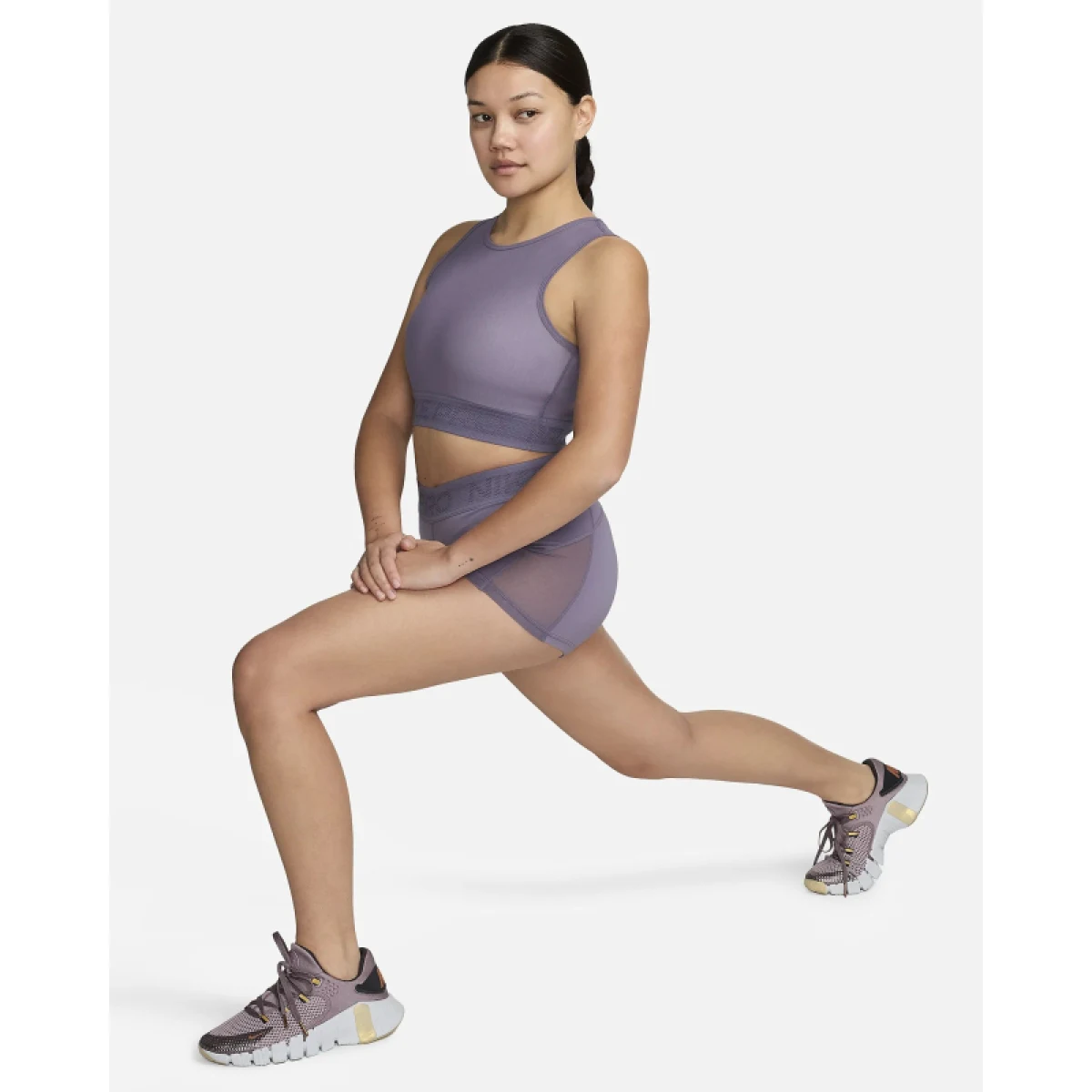 Dámské tréninkové tílko NIKE PRO MESH TANK-509 DAYBREAK WHITE · záber 5