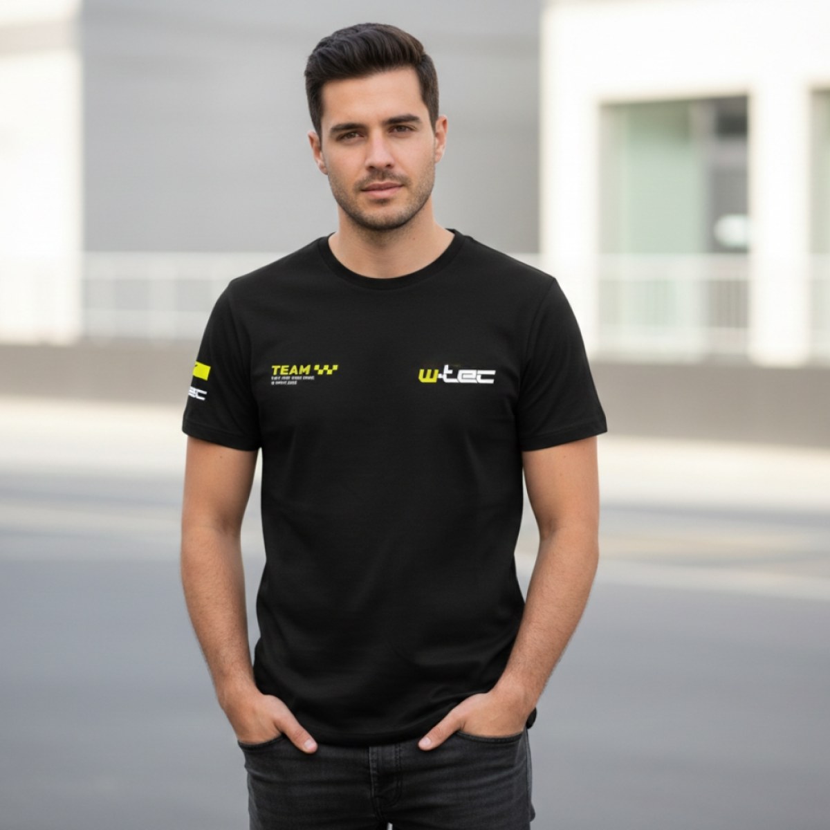 W-TEC Tričko Signature W-TEC čierna - S · záber 1