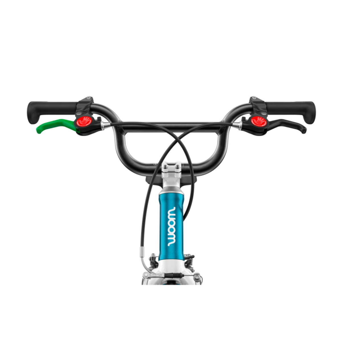Fiú városi kerékpár WOOM GO 3, metallic blue · záber 3
