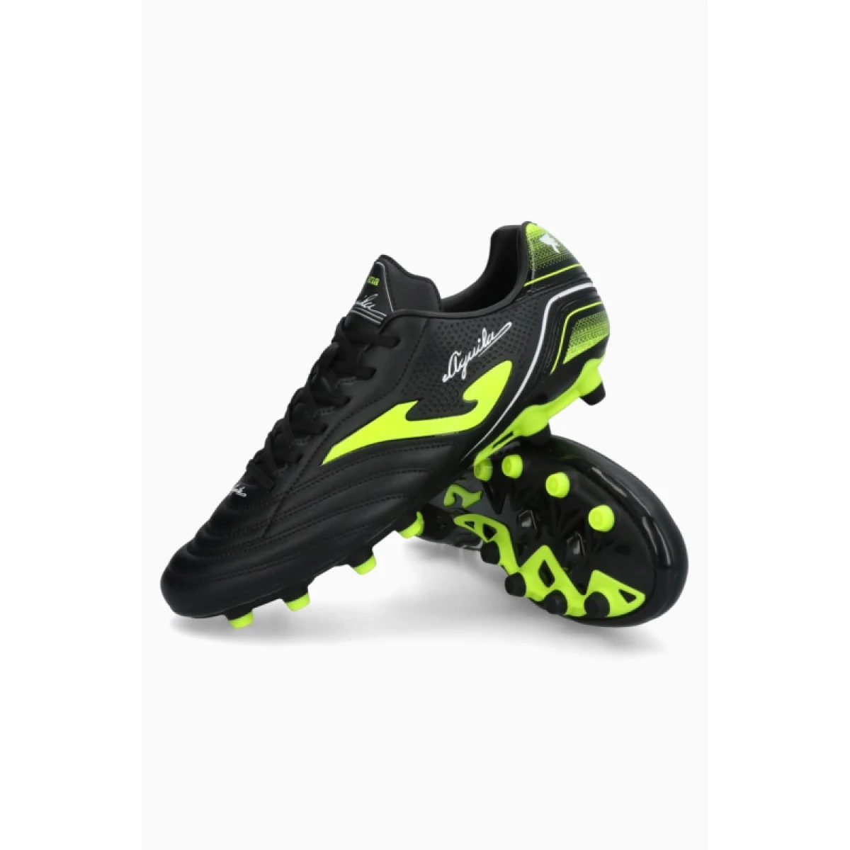 Pánské outdoorové fotbalové kopačky JOMA Aguila 2501 M FG black yellow · záber 4