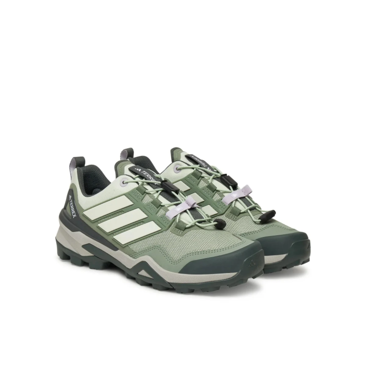 Dámska nízka turistická obuv ADIDAS Terrex Skychaser W linen green off white silver dawn · záber 2