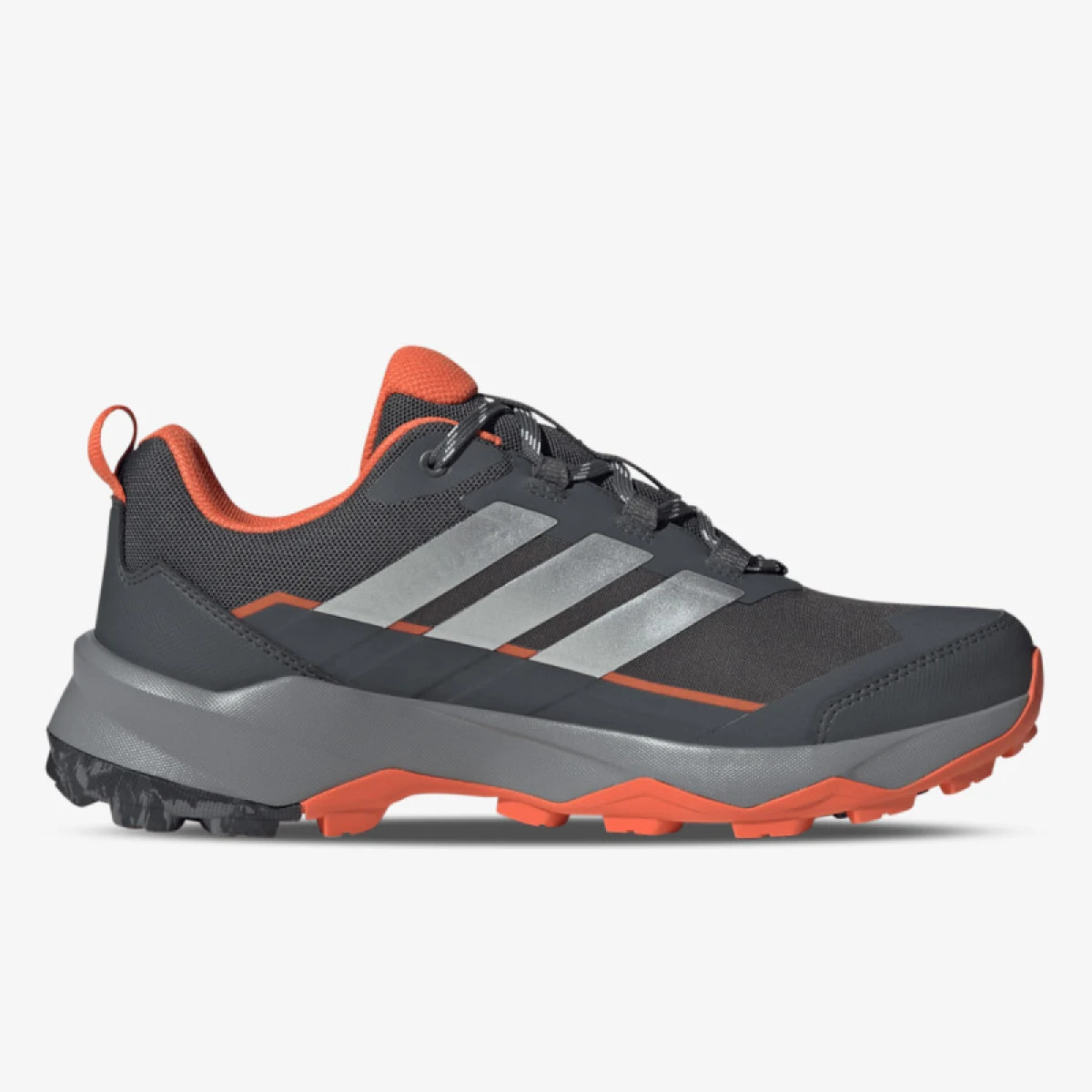 Pánska nízka turistická obuv ADIDAS Terrex Skychaser AX5 GTX M grey six matte silver semi impact orange · záber 3
