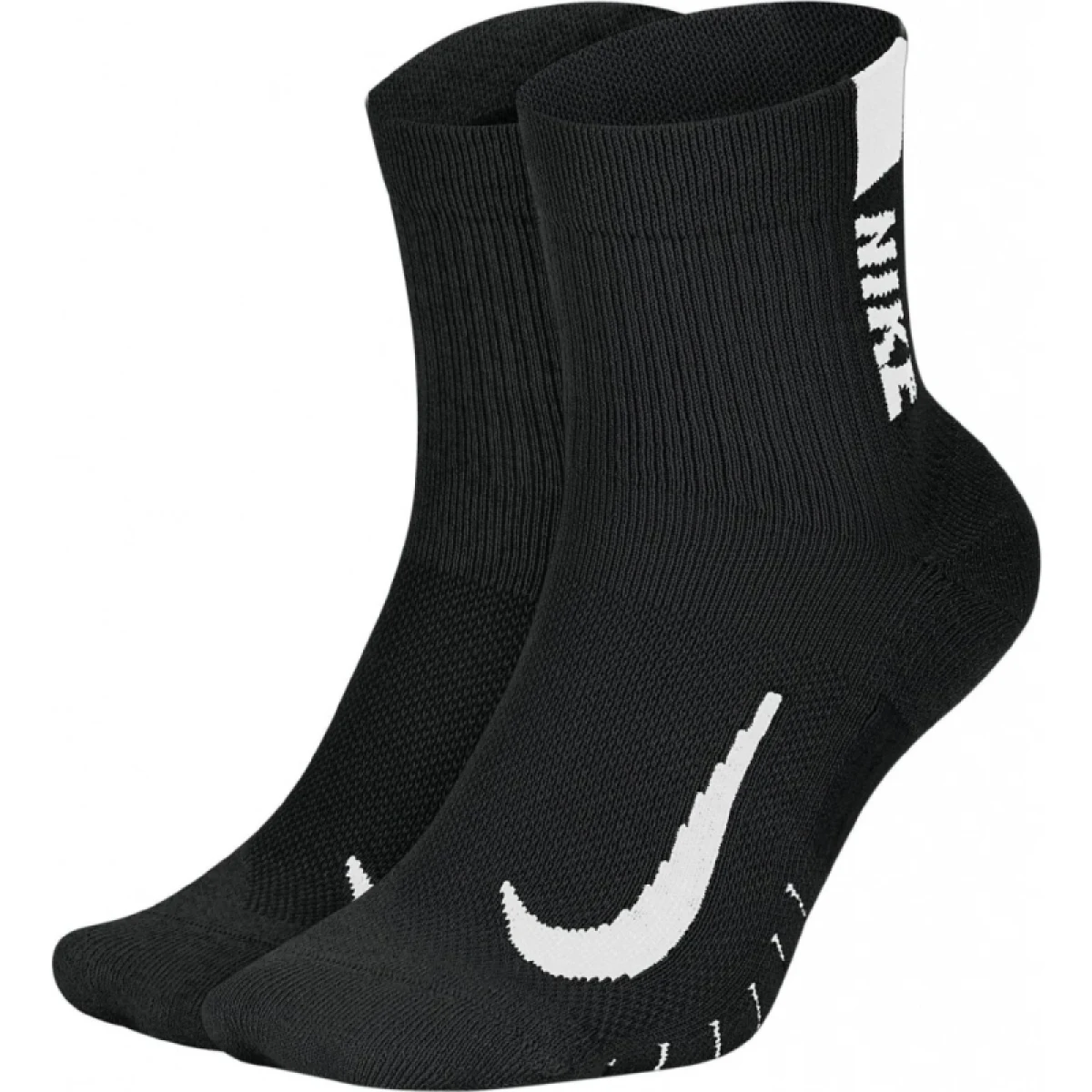 Ponožky NIKE 2 PACK-NK MLTPLIER ANKLE-Black · záber 4