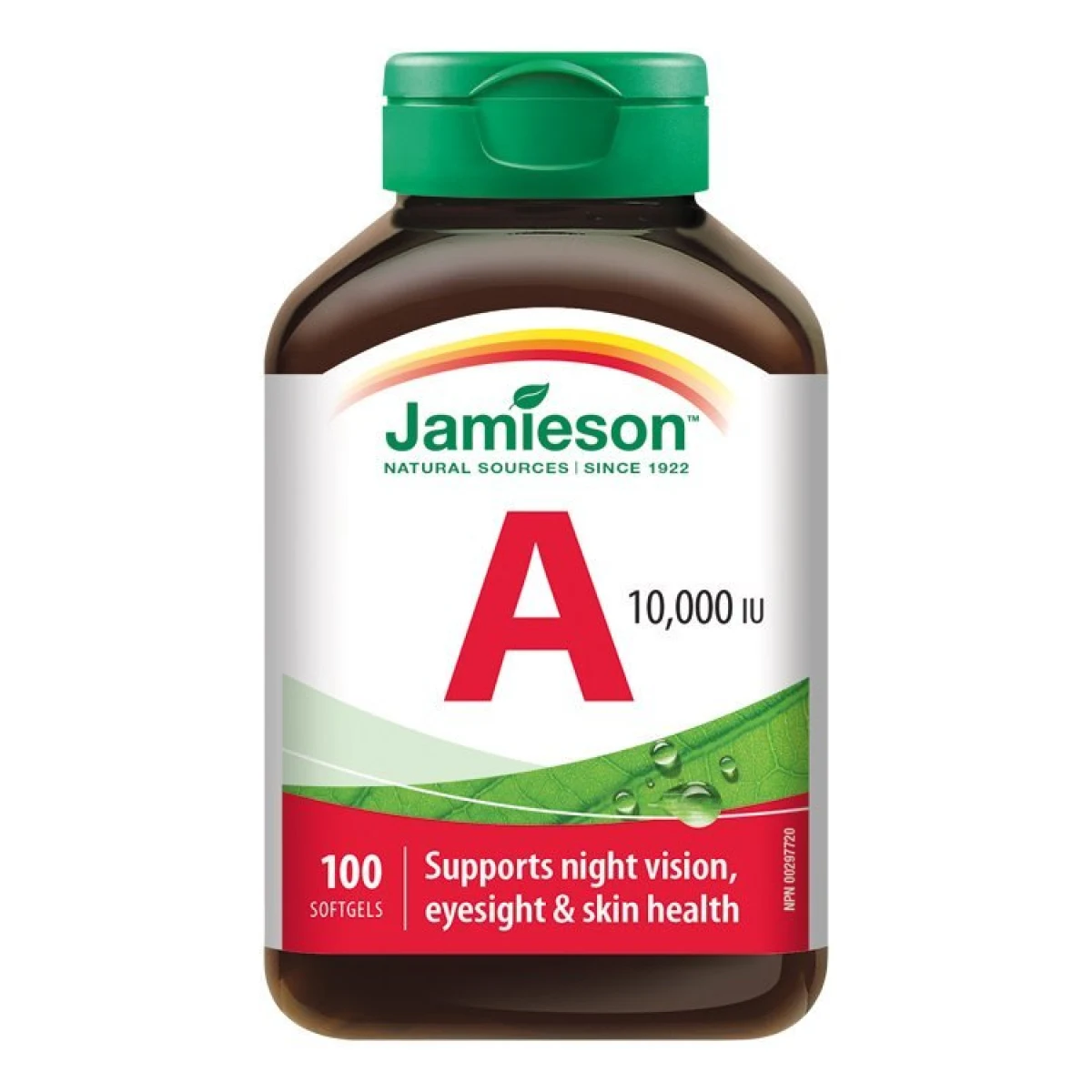 Jamieson Vitamin A 10 000IU 100 kapsúl · záber 1