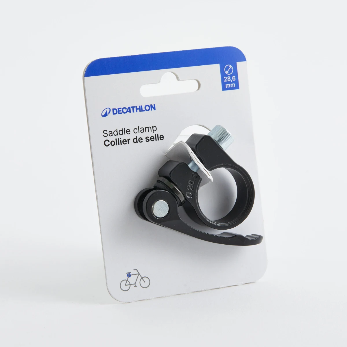 DECATHLON Sedlová objímka 28,6 mm s rýchloupinákom bez · záber 2