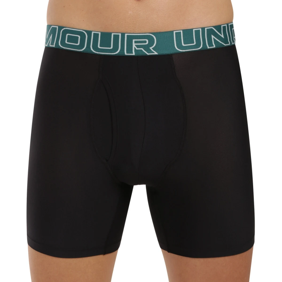 Pánske boxerky UNDER ARMOUR 3 PACK-UA PERFORMANCE TECH MESH - SOLID 6 inch-BLK · záber 5