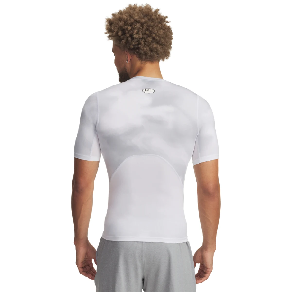 Pánske kompresné tričko s krátkym rukávom UNDER ARMOUR UA HG Armour Printed SS · záber 3