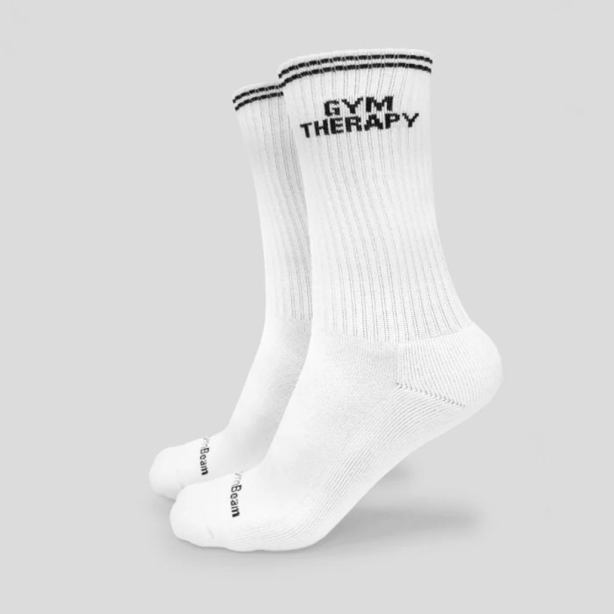 Чорапи Gym Therapy White - GymBeam - Размер: S | Тегло: 0,065 g | Опаковка: 230 · záber 1
