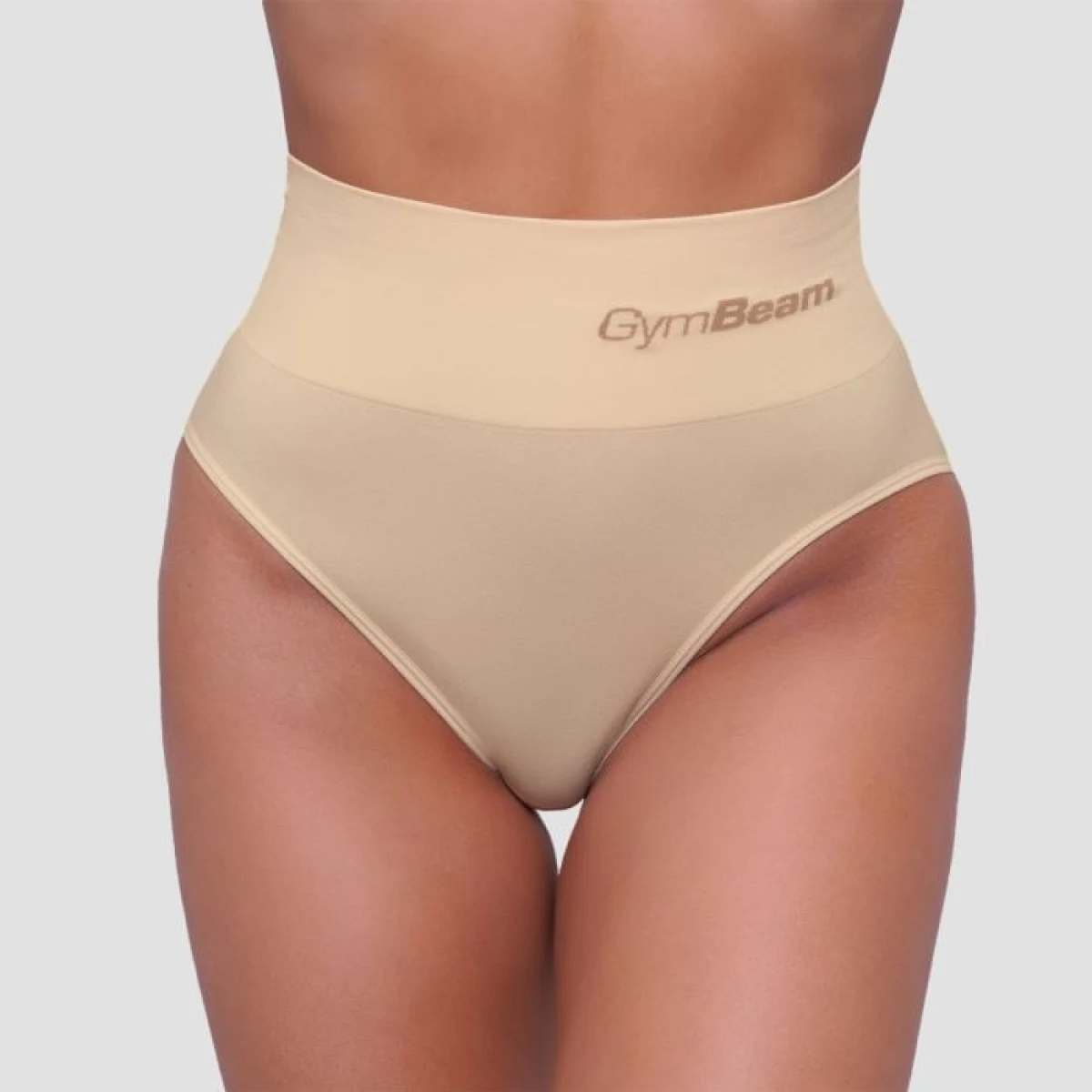 Бикини с висока талия 2Pack Nude- GymBeam - Размер: XXL | Цвят: béžová | Тегло: 0,12 g · záber 1