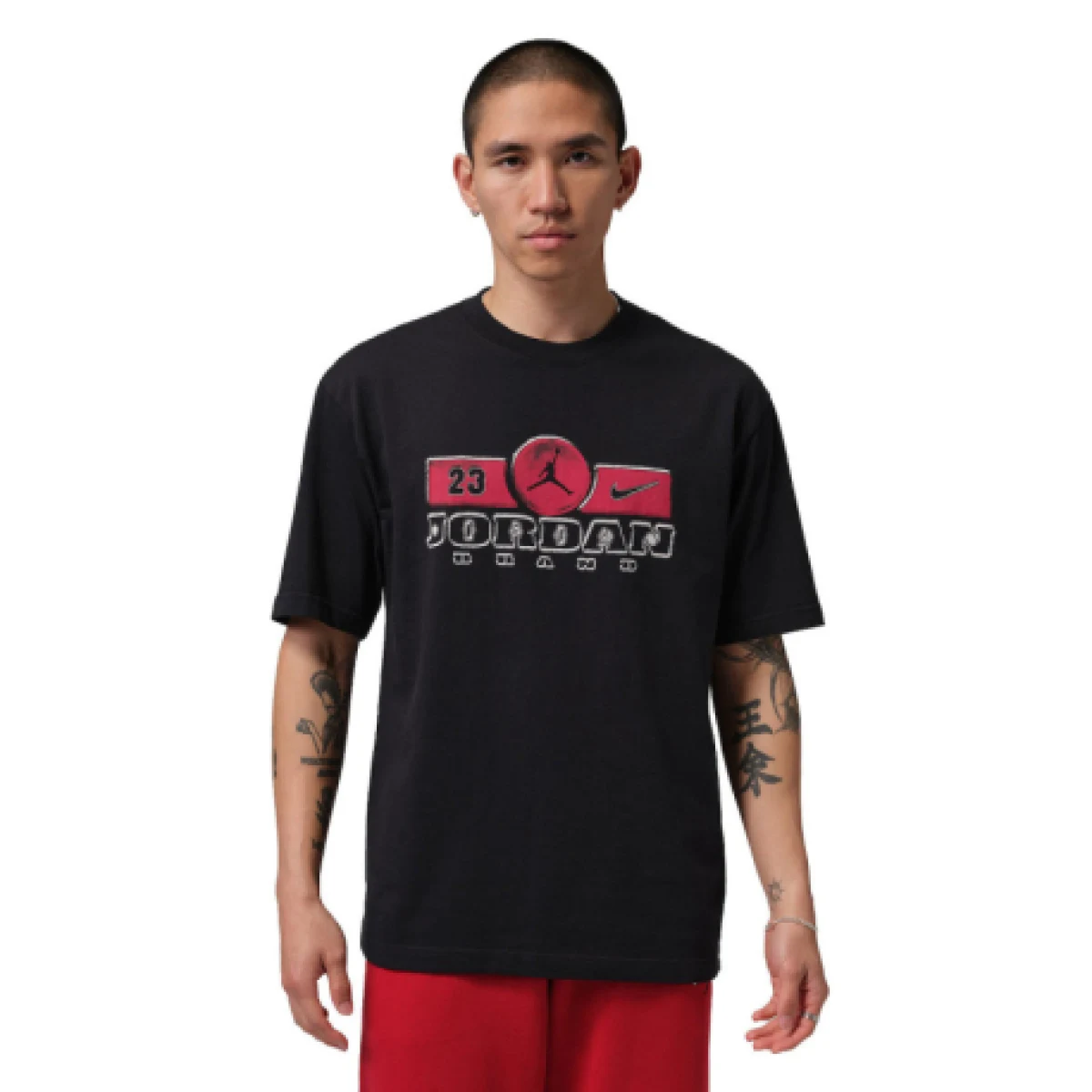 Pánske tričko s krátkym rukávom NIKE Jordan BLACK GYRED · záber 1