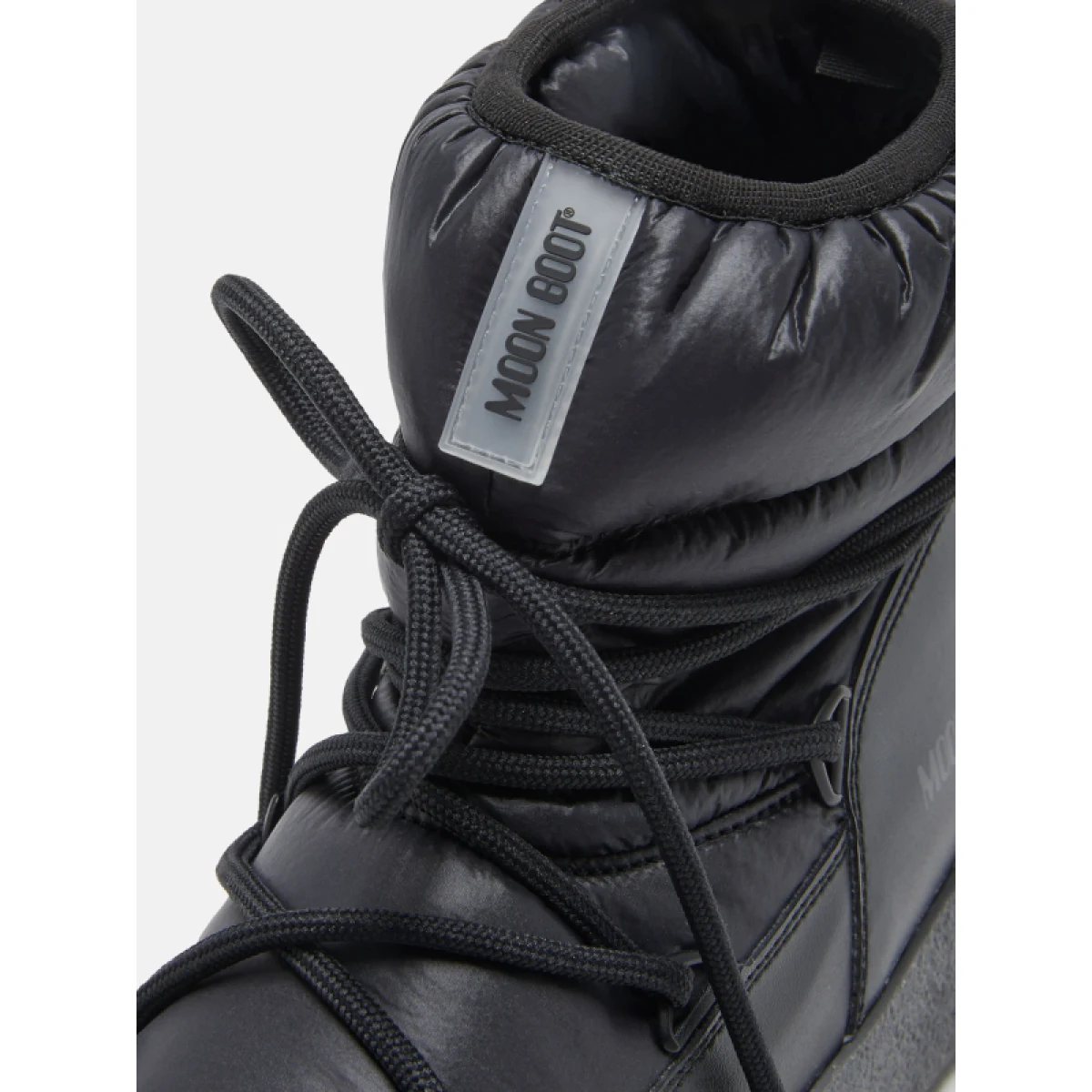Dámske členkové zimné topánky MOON BOOT MB LTRACK LOW NYLON WP, N001 BLACK · záber 5