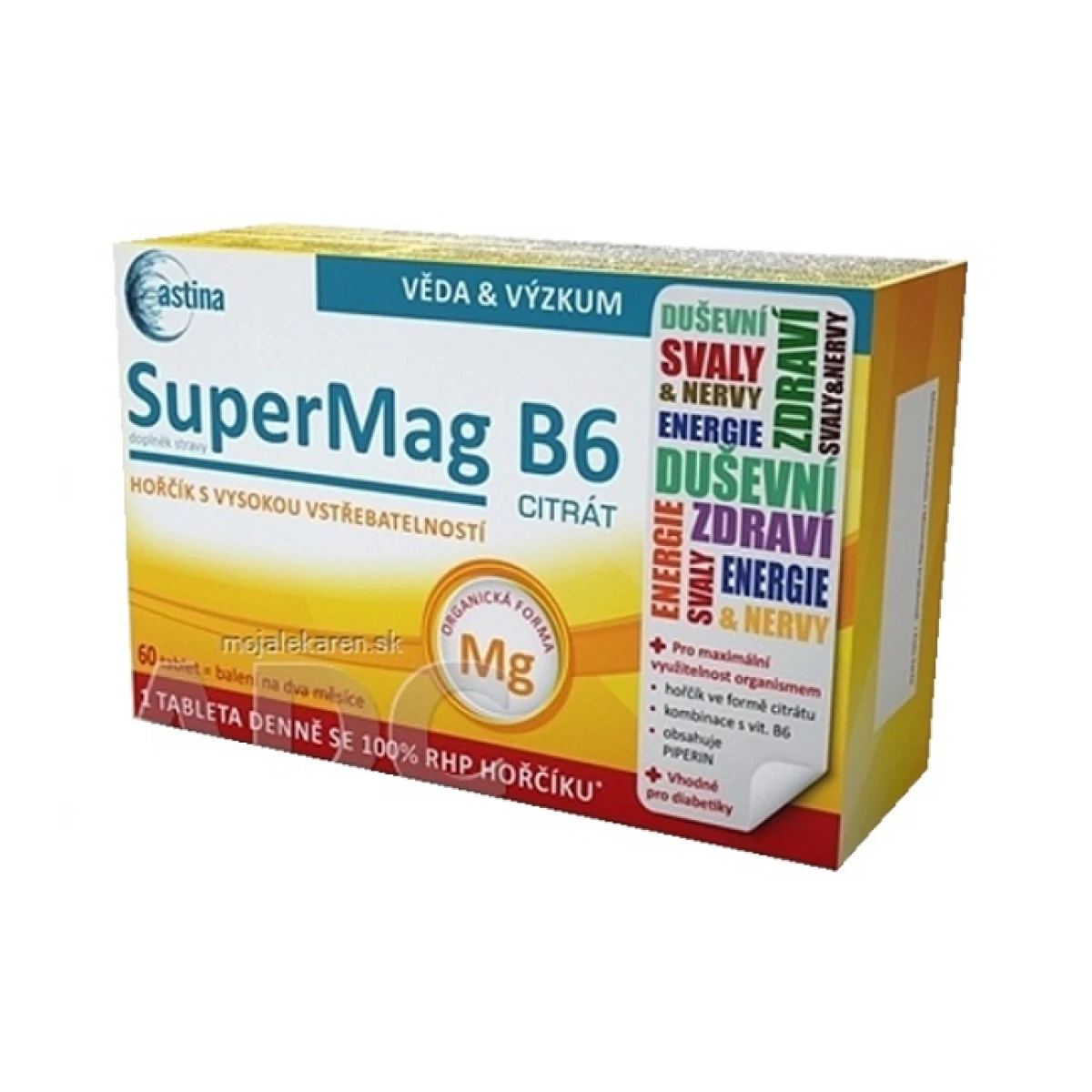 Astina SuperMag B6 CITRÁT, 30 ks · záber 1